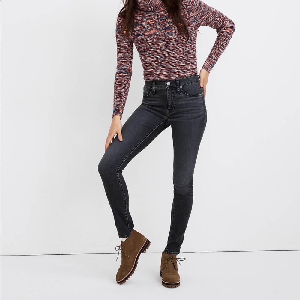NWT Madewell mid rise skinny jeans in Clarksville wash